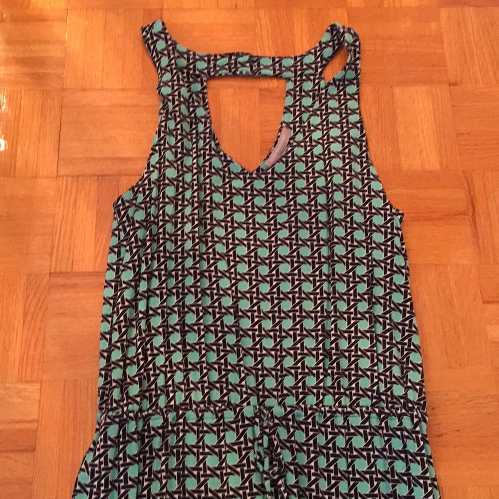 Banana Republic Factory nautical print maxi dress